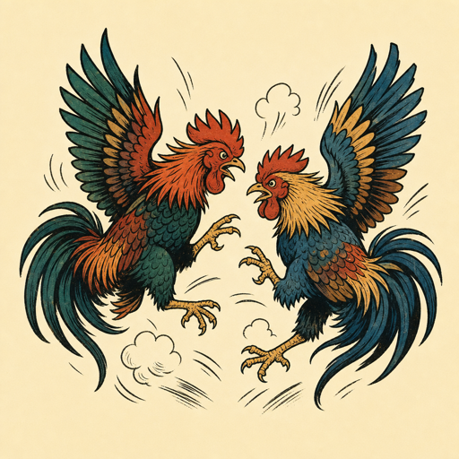 FIGHTING BIRD 0148
