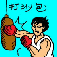 PUNCHING SAND BAG 0007